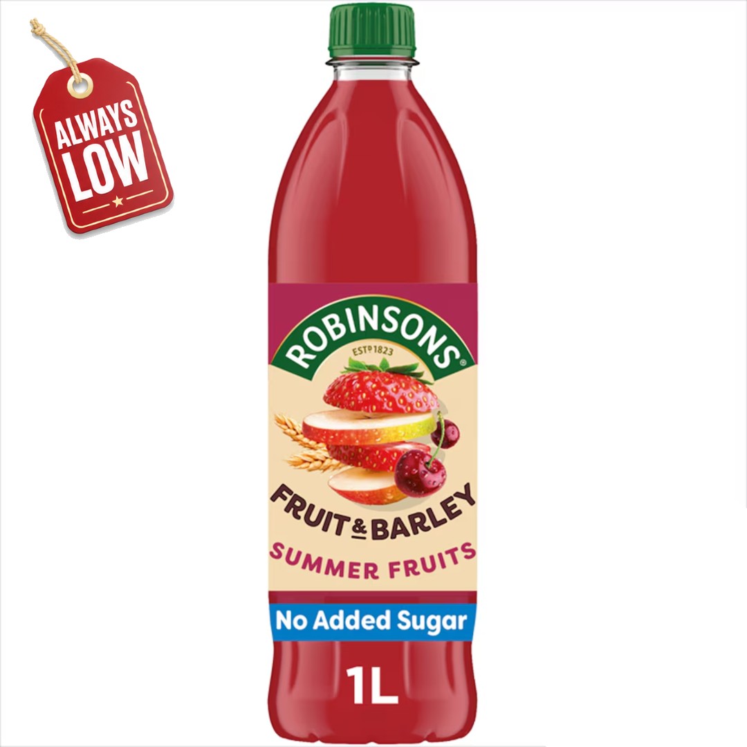 Robinsons Fruit & Barley Summer Fruits 1ltr