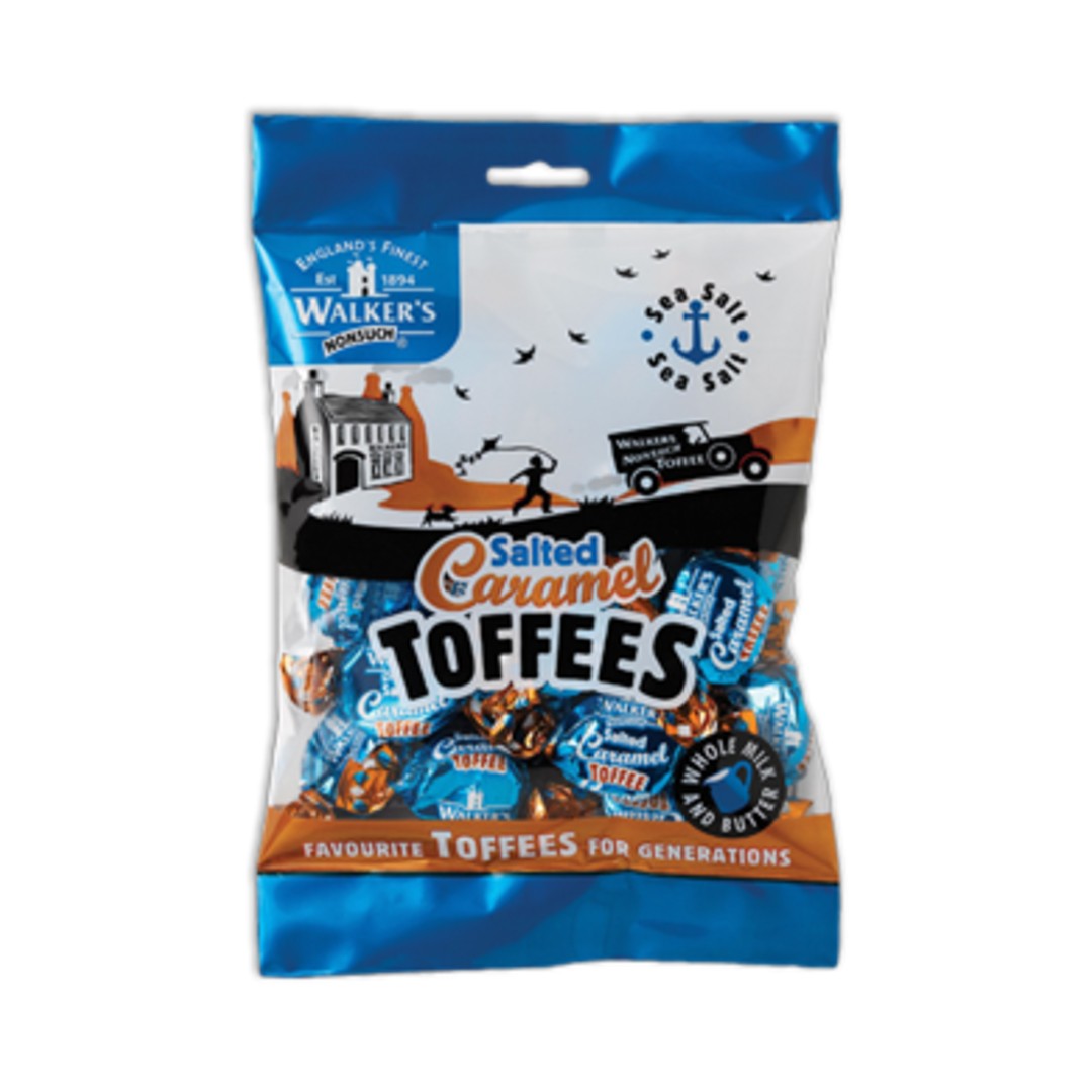 Walkers Nonsuch Salted Caramel Toffees 150g