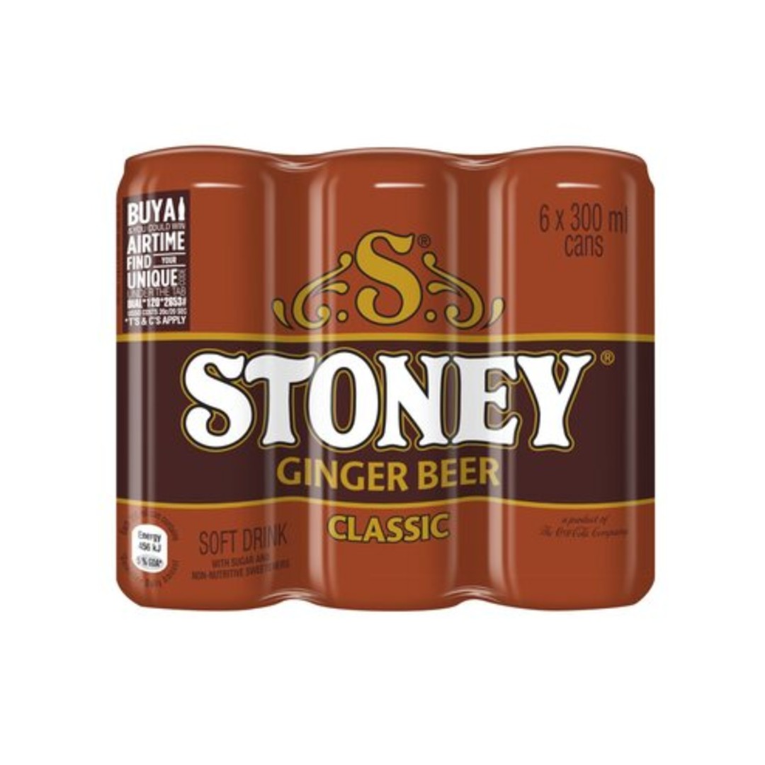 Stoney Ginger Beer 6 x 330ml