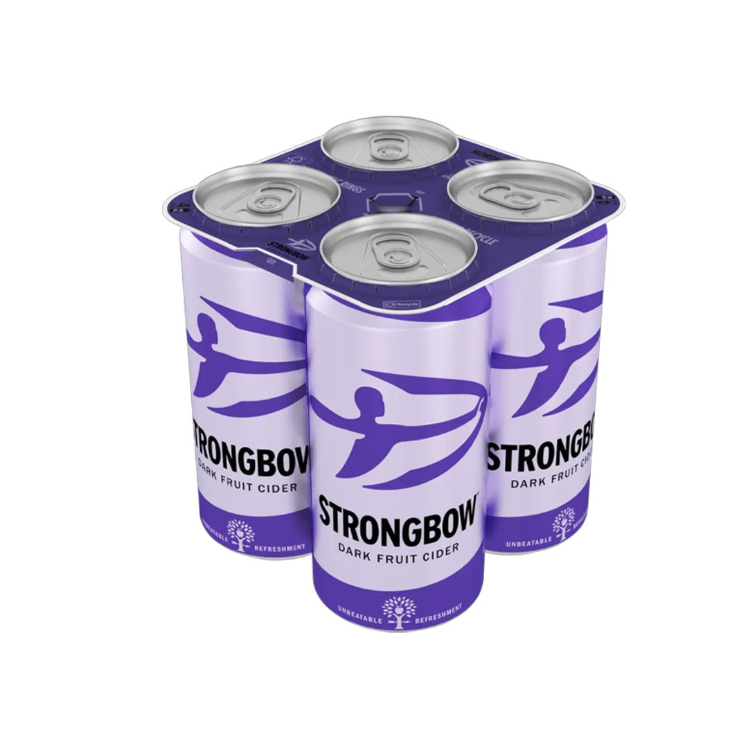 Strongbow Dark Fruit Cider 4% 4 x 440ml cans