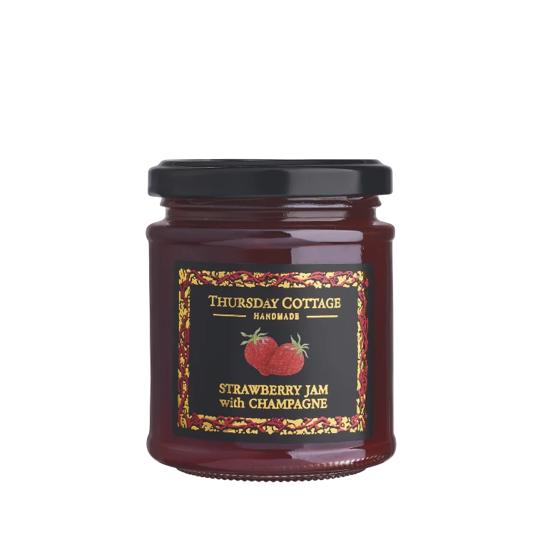 Thursday Cottage Strawberry Jam With Champagne 210g