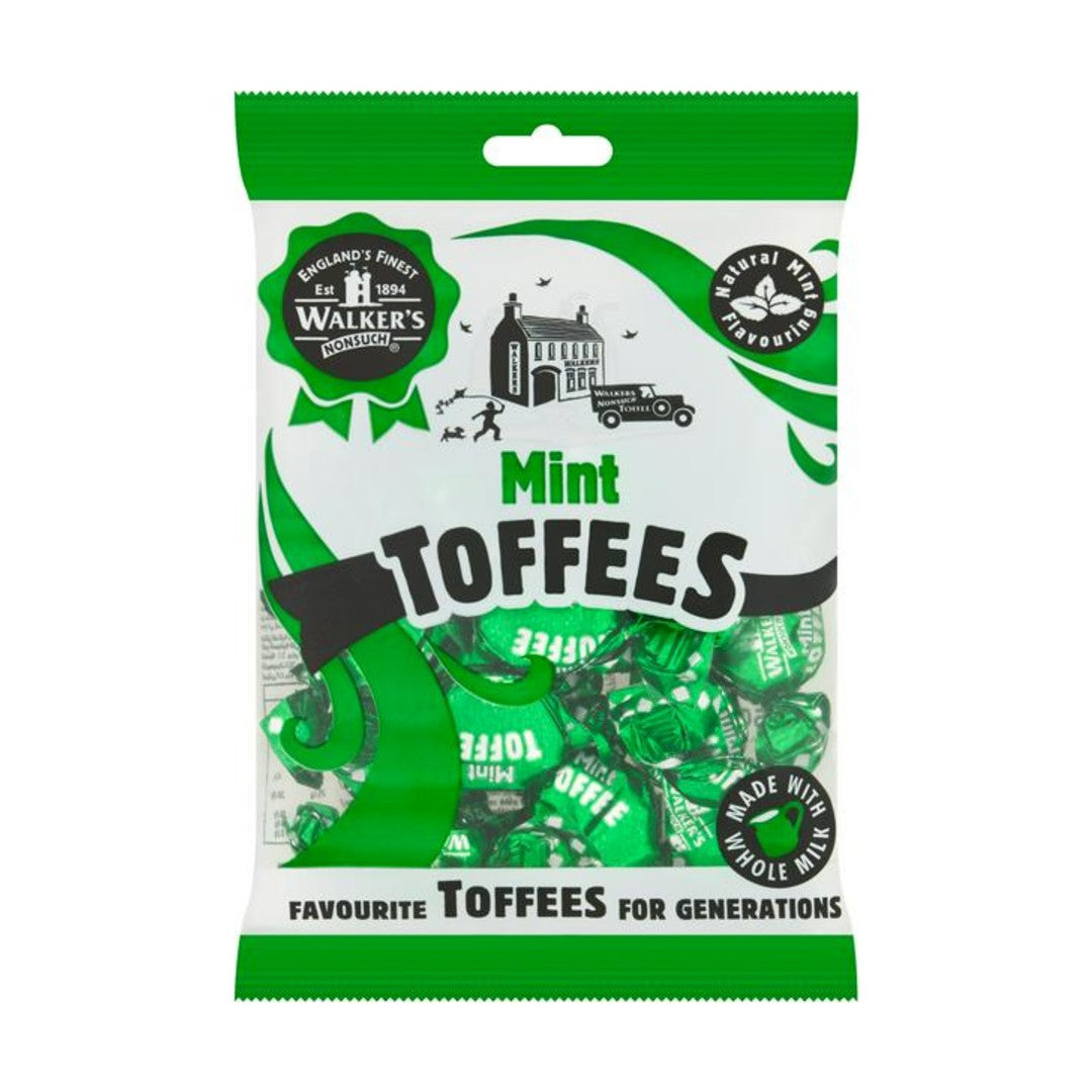 Walkers Nonsuch Mint Toffees 150g