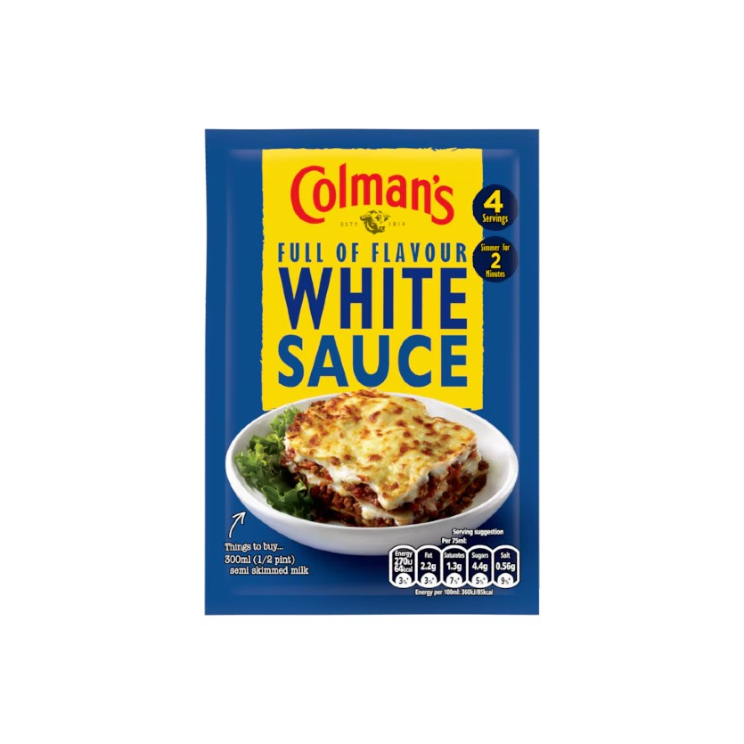Colemans White Sauce 25g