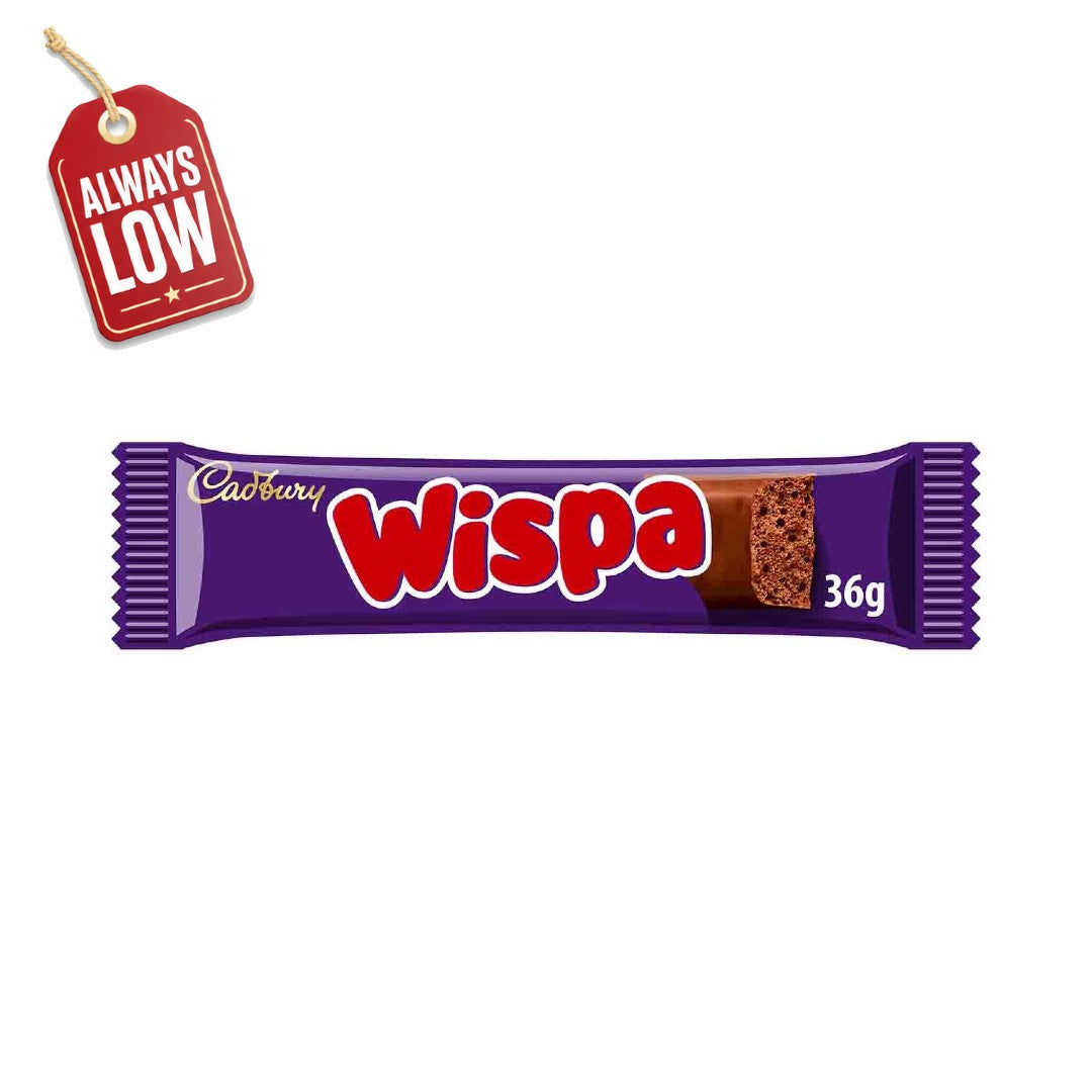 Cadbury Wispa Chocolate Bar 36g