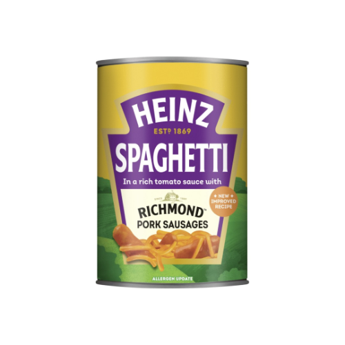 Heinz Spaghetti & Richmond Sausages 400g