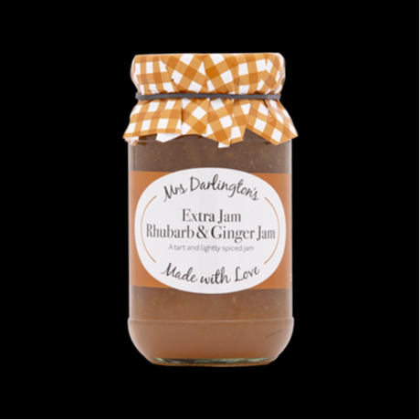 Mrs D Rhubarb & Ginger Jam 340g