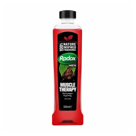Radox Muscle Therapy Bath Soak (Black Pepper & Ginseng) 500ml
