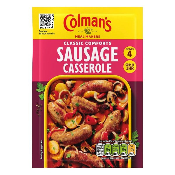 Colmans Sausage Casserole 39g
