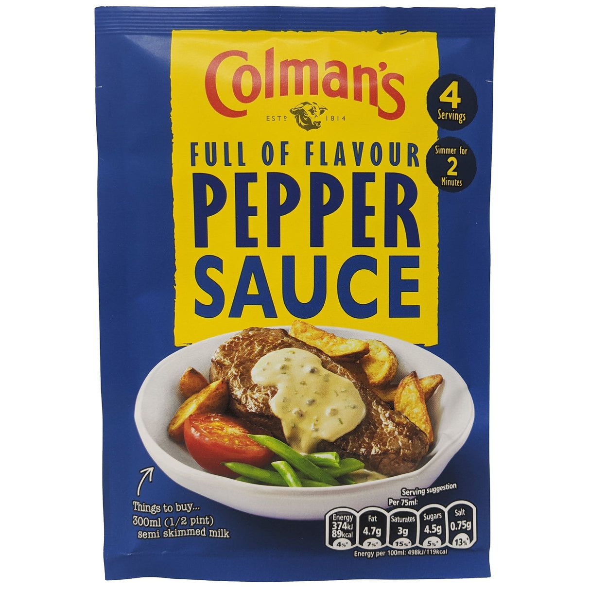 Colman's Pepper Sauce 40g