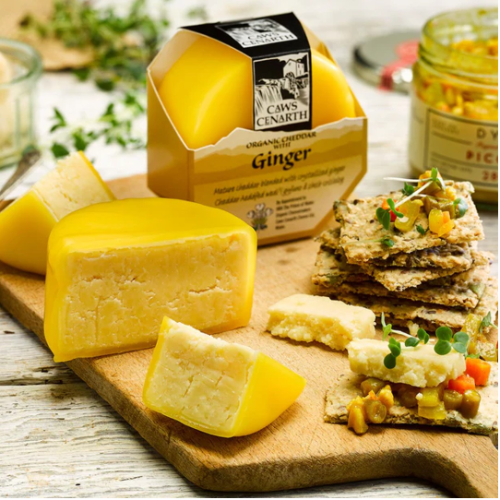 Caws Cenarth \"Crystallised Ginger\" Cheddar 200g