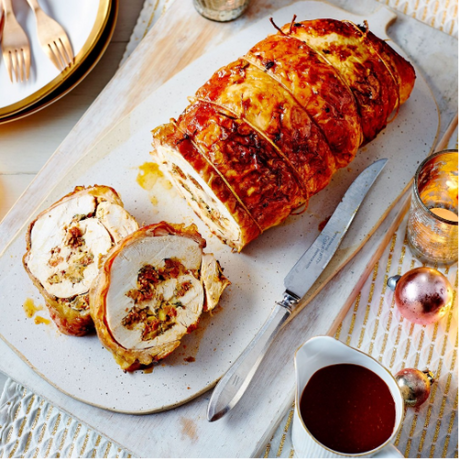 Turkey & Stuffing Roulade with Lardon 1kg