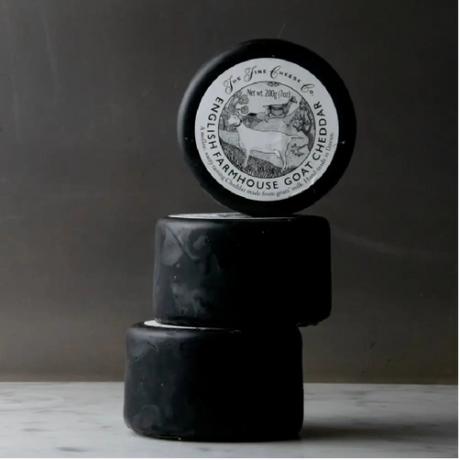 Goats Cheddar Round (Waxed - Fine Cheese Co) 200g