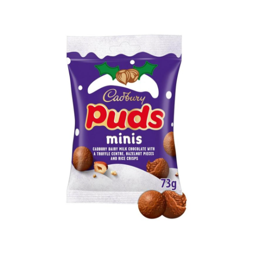 Cadbury Mini Puds 73g Bag