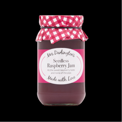 Mrs D Seedless Raspberry Jam 340g