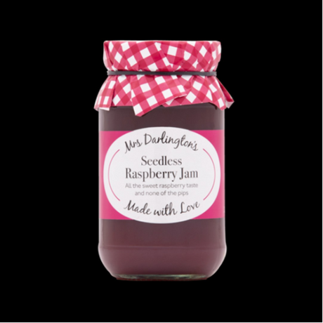 Mrs D Seedless Raspberry Jam 340g