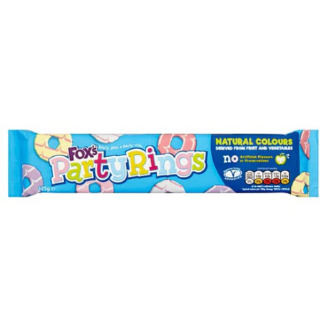 Foxs Party Rings 125G