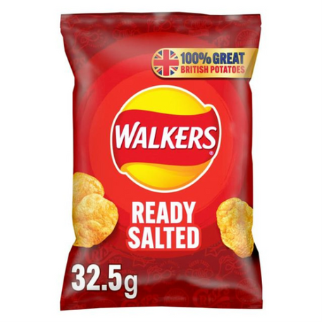 Walkers Ready Salted 32.5G