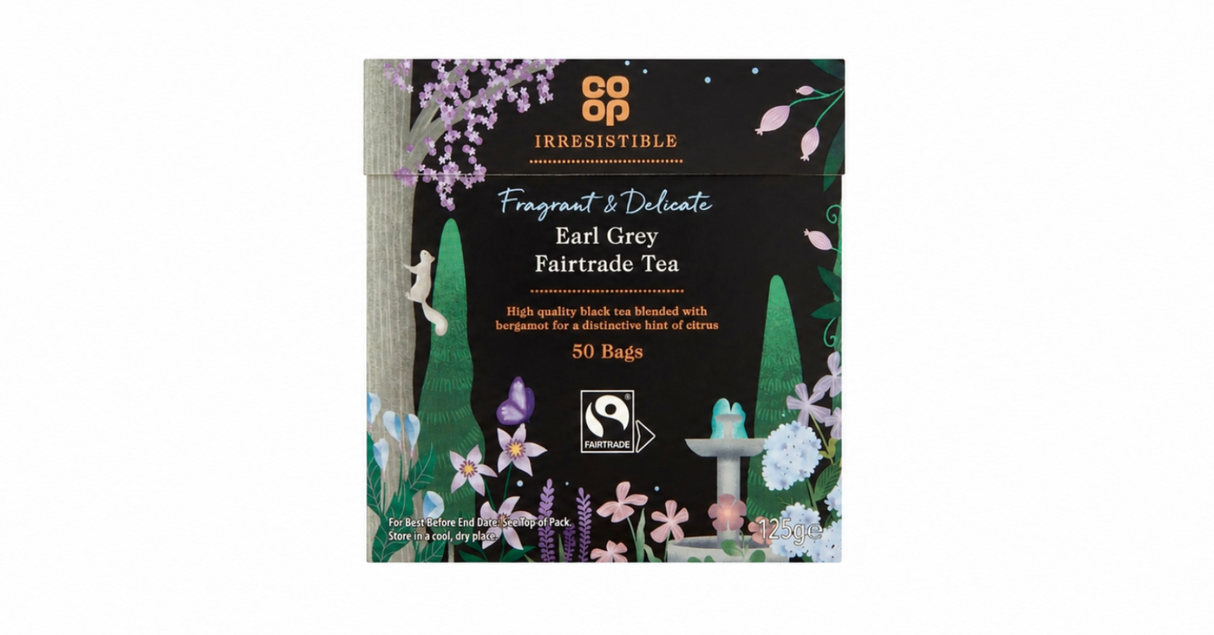 Co-op Irresistible Fairtrade Earl Grey 50's