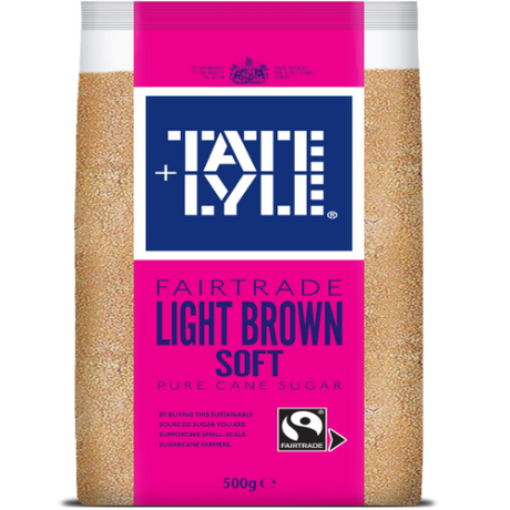 Tate & Lyle Light Soft Brown Sugar 500G