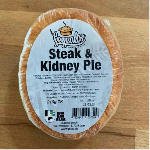 Steak & Kidney Pie 210g