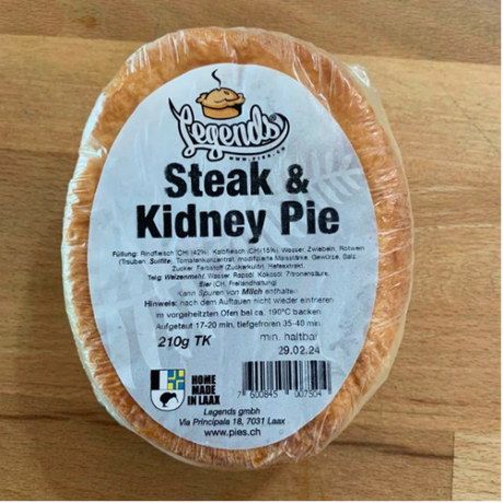 Steak & Kidney Pie 210g