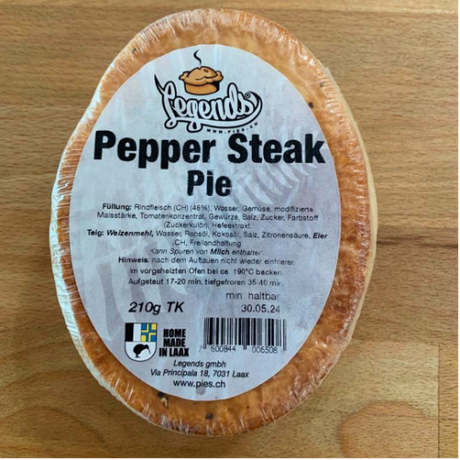 Pepper Steak Pie 210g