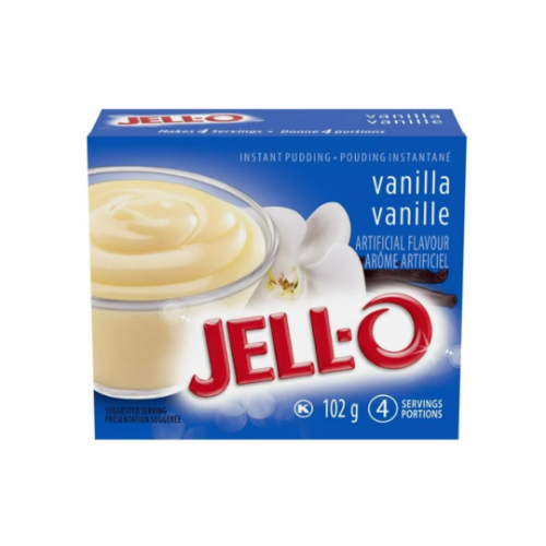 Jell-O Instant Vanilla Pudding 102g