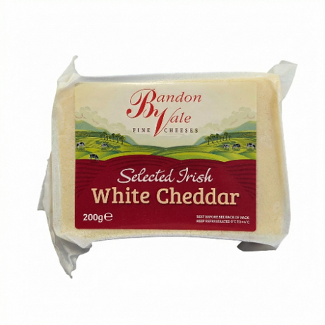 Bandon Vale Irish White Cheddar 200g