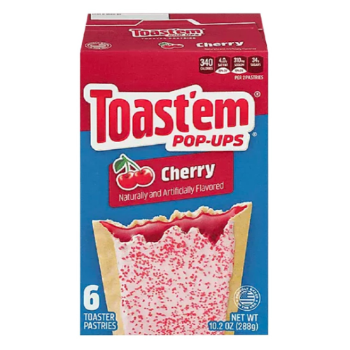 Toast’em Pop-Ups Cherry x 6 (288g)