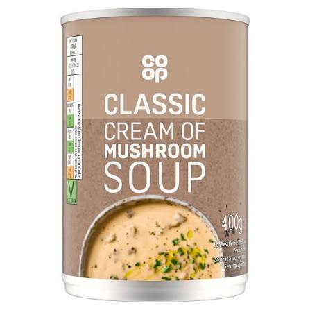 Co-op Cream Of Mushroom Soup 400g