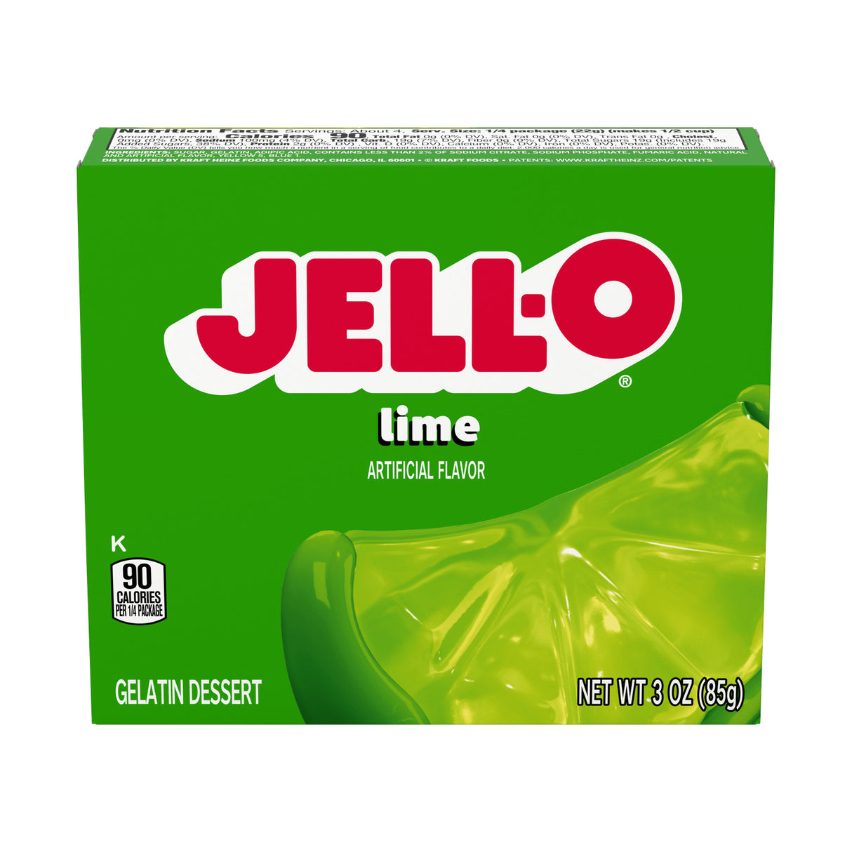 Jell-O Lime 85g
