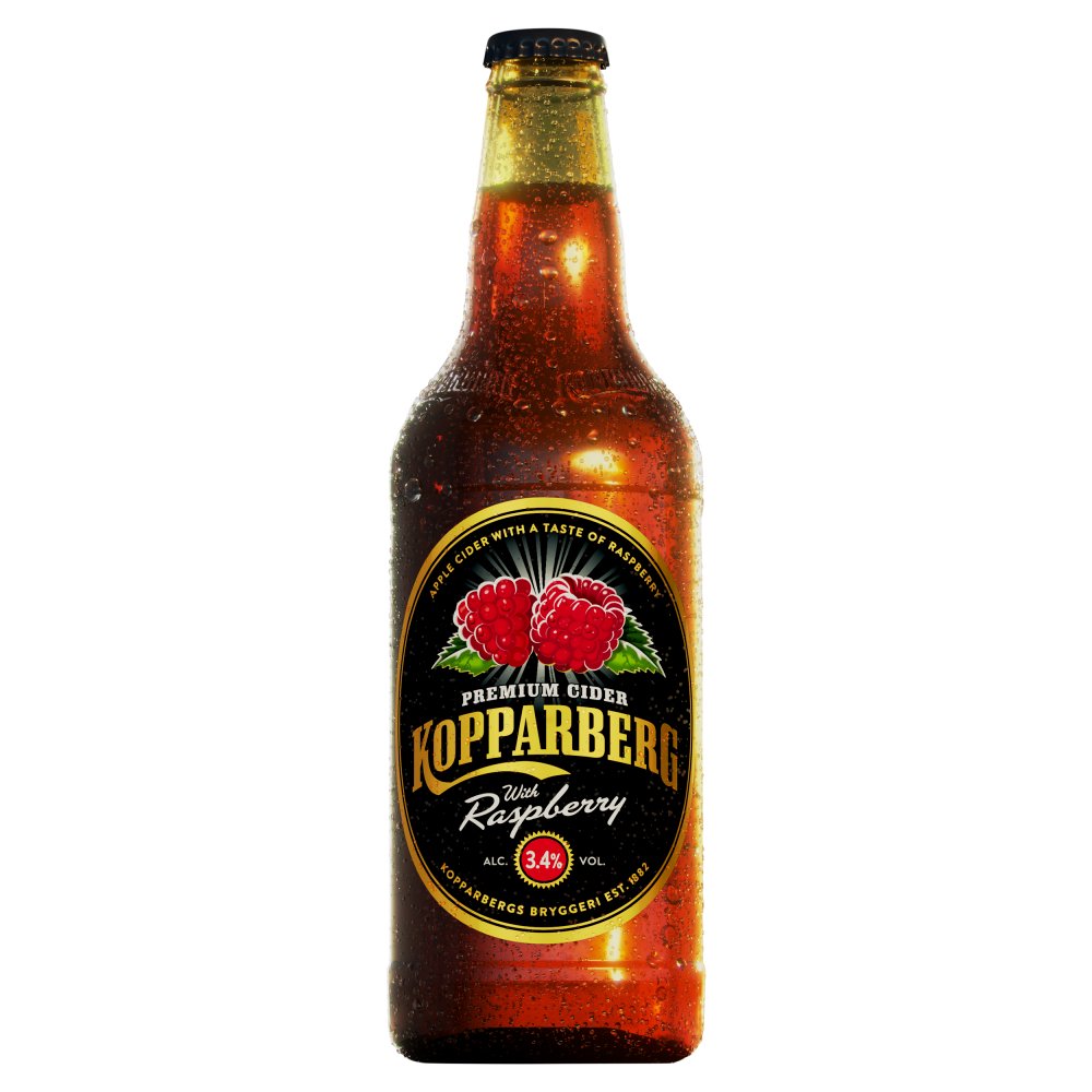 Kopparberg Premium Cider With Raspberry 500ml