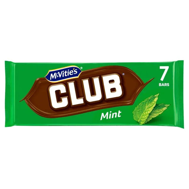 Mcvitie's Club Mint 7x22g