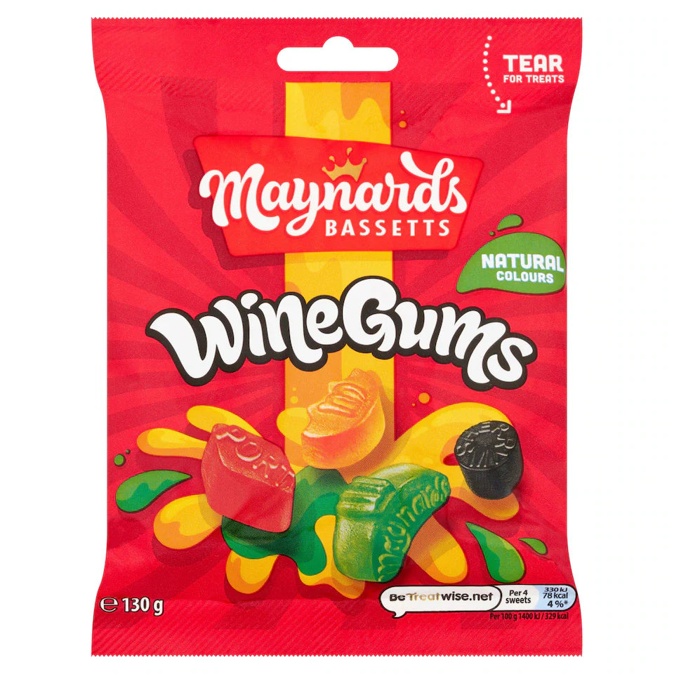 Maynards Wine Gums 130g