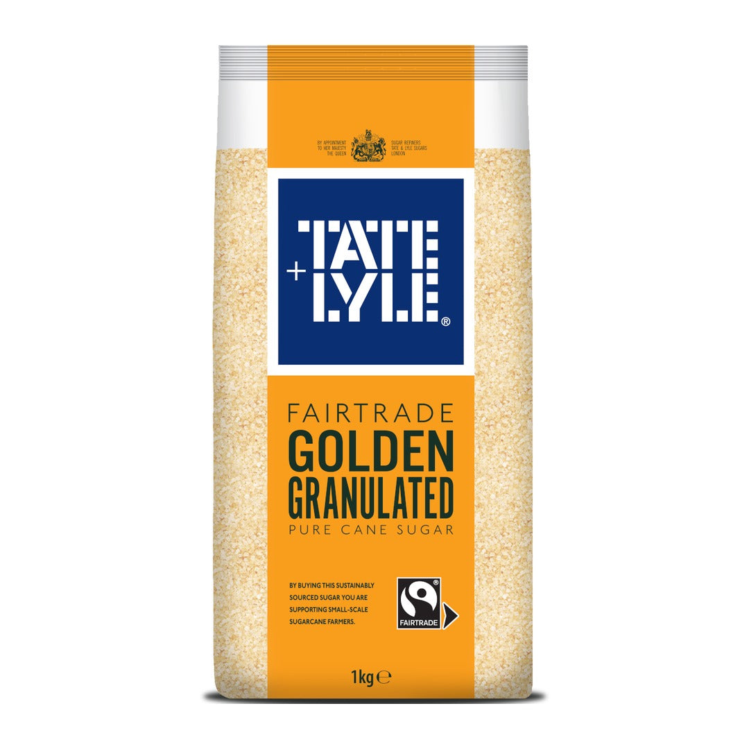 Tate & Lyle Fairtrade Golden Granulated Sugar 1kg