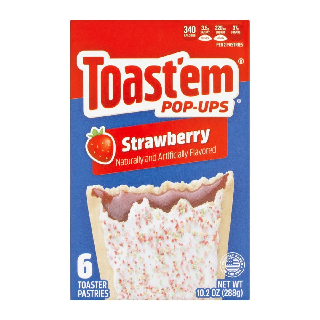 Toast'em Pop-Ups Frosted Strawberry 288g